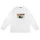 JODOROWSKY LONG SLEEVE T-SHIRT WHITE | ALIVEWITHBRAIN